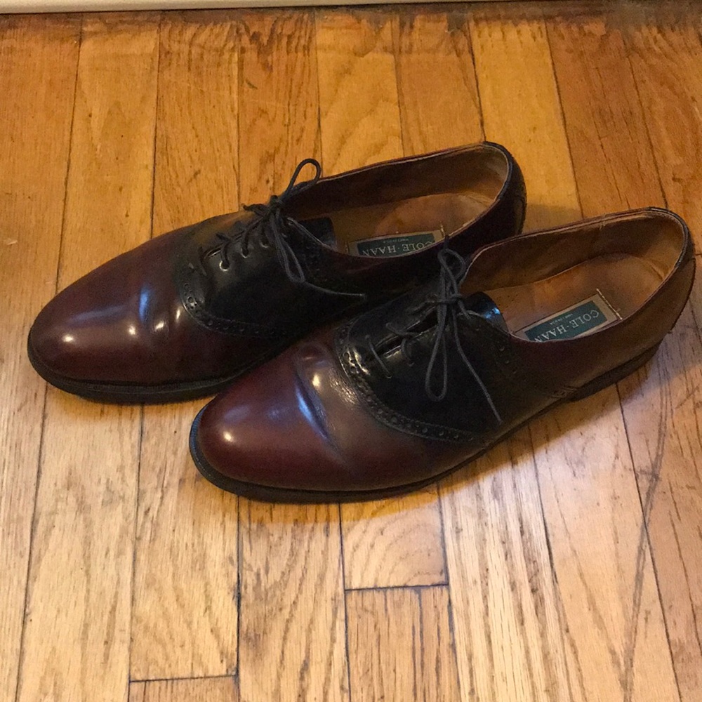 Cole Haan Two-Tone Dress Shoes 10.5